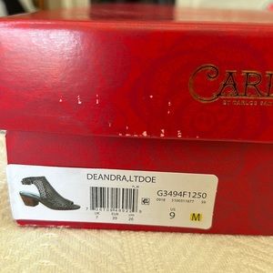 Carlos Santana Deandra, LTDOE color size 9 NIB